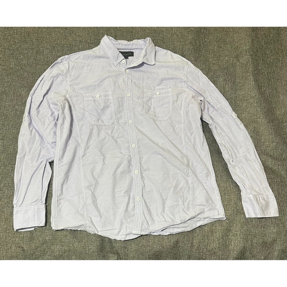 Inc‎ International Concepts Men's Light Purple Size L Long Sleeve Shirt